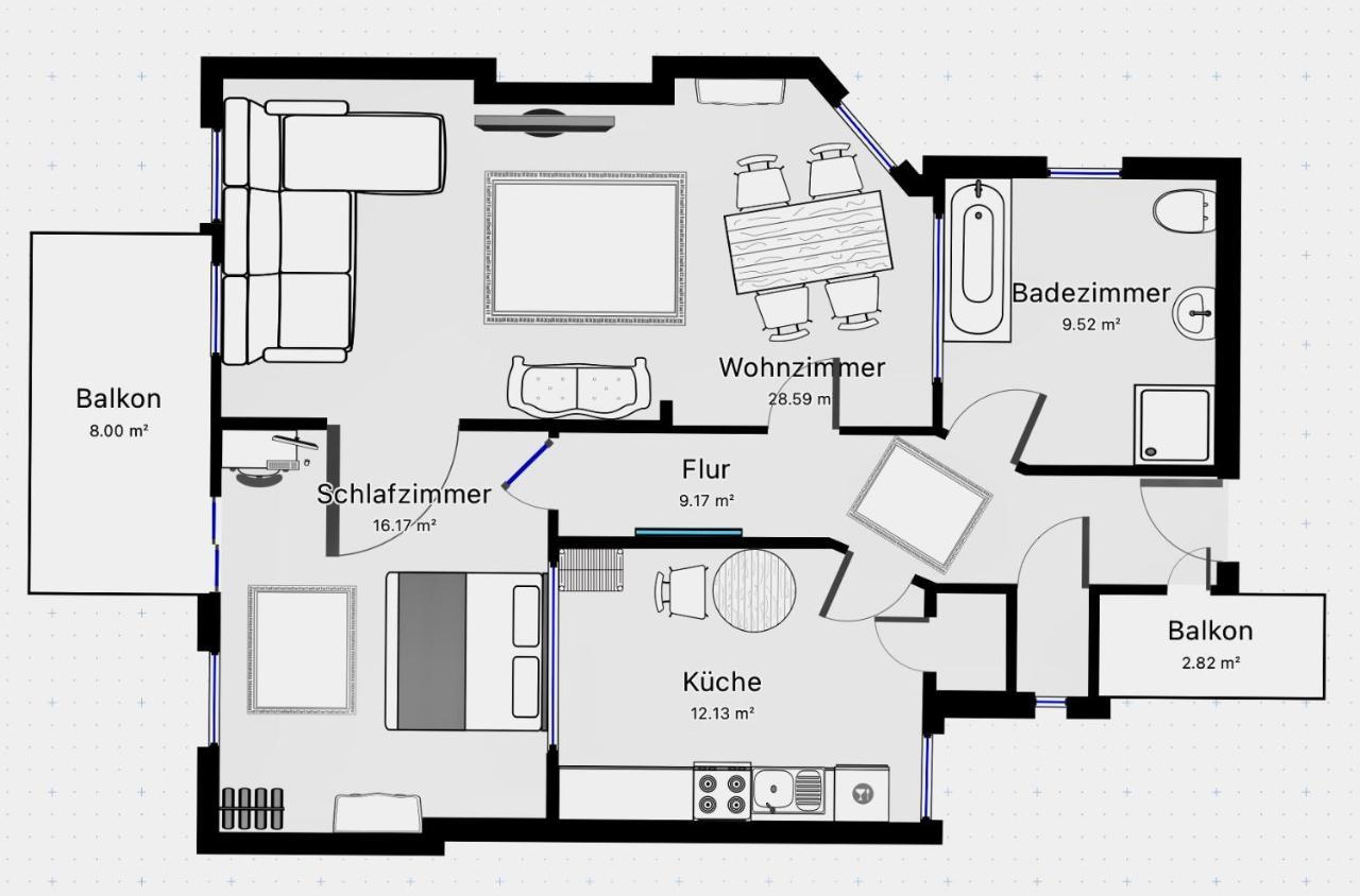 Urban Apartment - Stilvoll & Im Herzen Der Stadt Bremerhaven Dış mekan fotoğraf